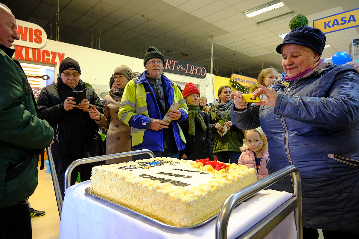Tort na 7 urodziny PSB Mrówki w Łukowie